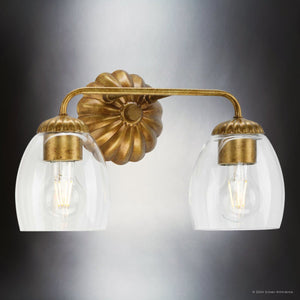 Urban Ambiance - Bath Light - UHP5063 French Country Indoor Bath Light, 8 - 1/2''H x 6 - 5/8
