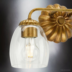 Urban Ambiance - Bath Light - UHP5063 French Country Indoor Bath Light, 8 - 1/2''H x 6 - 5/8