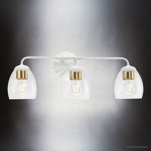 Urban Ambiance - Bath Light - UHP5064 French Country Indoor Bath Light, 8 - 1/2''H x 6 - 5/8