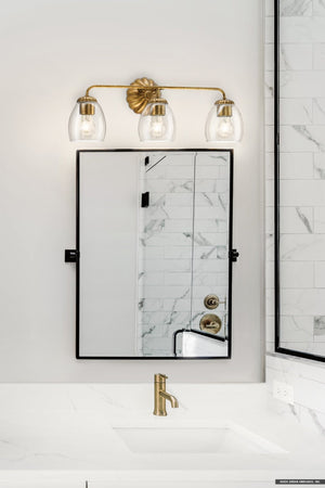 Urban Ambiance - Bath Light - UHP5065 French Country Indoor Bath Light, 8 - 1/2''H x 6 - 5/8