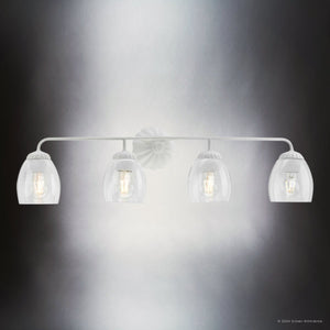 Urban Ambiance - Bath Light - UHP5066 French Country Indoor Bath Light, 8 - 1/2''H x 6 - 5/8