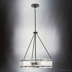 Urban Ambiance - Chandelier - UHP5070 Mediterranean Indoor Chandelier, 22 - 1/2''H x 20 - 1/2