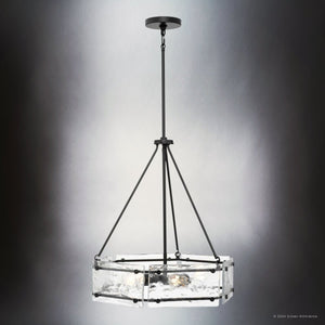 Urban Ambiance - Chandelier - UHP5070 Mediterranean Indoor Chandelier, 22 - 1/2''H x 20 - 1/2