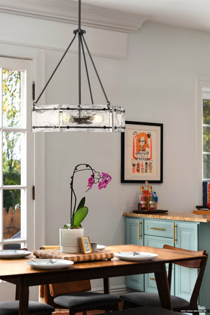 Urban Ambiance - Chandelier - UHP5070 Mediterranean Indoor Chandelier, 22 - 1/2''H x 20 - 1/2