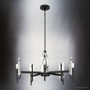 Urban Ambiance - Chandelier - UHP5073 Mediterranean Indoor Chandelier, 16 - 3/4''H x 30