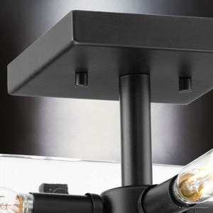 Urban Ambiance - Ceiling Light - UHP5076 Mediterranean Indoor Ceiling Light, 7 - 1/4''H x 13