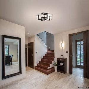 Urban Ambiance - Ceiling Light - UHP5076 Mediterranean Indoor Ceiling Light, 7 - 1/4''H x 13