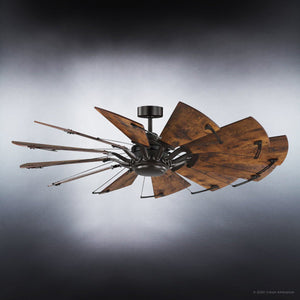 Urban Ambiance - Ceiling Fan - UHP9020 Traditional Indoor Ceiling Fan, 17.3
