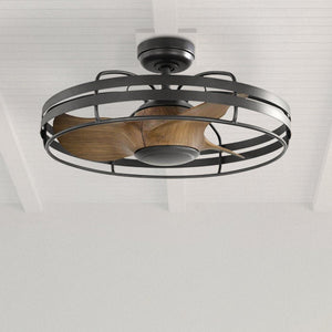 Urban Ambiance - Ceiling Fan - UHP9401 Urban Loft Indoor Ceiling Fan, 13 - 5/8''H x 26
