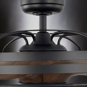 Urban Ambiance - Ceiling Fan - UHP9401 Urban Loft Indoor Ceiling Fan, 13 - 5/8''H x 26