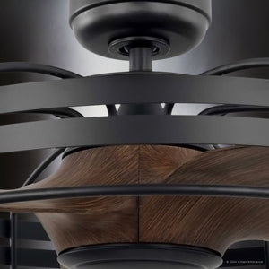 Urban Ambiance - Ceiling Fan - UHP9401 Urban Loft Indoor Ceiling Fan, 13 - 5/8''H x 26