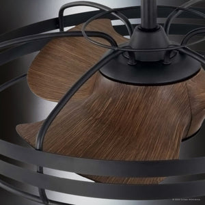 Urban Ambiance - Ceiling Fan - UHP9401 Urban Loft Indoor Ceiling Fan, 13 - 5/8''H x 26