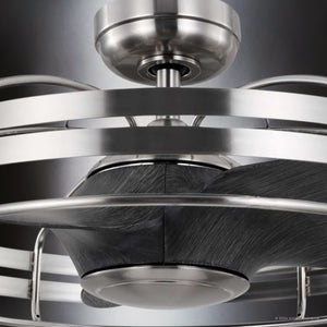 Urban Ambiance - Ceiling Fan - UHP9402 Urban Loft Indoor Ceiling Fan, 13 - 5/8''H x 26