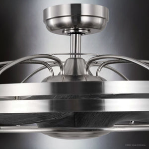 Urban Ambiance - Ceiling Fan - UHP9402 Urban Loft Indoor Ceiling Fan, 13 - 5/8''H x 26