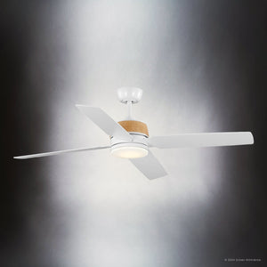 Urban Ambiance - Ceiling Fan - UHP9450 Modern Farmhouse Indoor Ceiling Fan, 15 - 1/2''H x 56