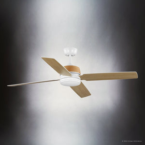Urban Ambiance - Ceiling Fan - UHP9450 Modern Farmhouse Indoor Ceiling Fan, 15 - 1/2''H x 56