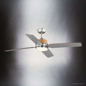 Urban Ambiance - Ceiling Fan - UHP9451 Modern Farmhouse Indoor Ceiling Fan, 15 - 1/2''H x 56