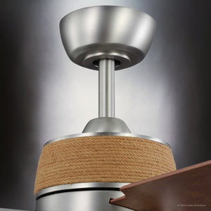 Urban Ambiance - Ceiling Fan - UHP9451 Modern Farmhouse Indoor Ceiling Fan, 15 - 1/2''H x 56