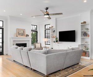 Urban Ambiance - Ceiling Fan - UHP9452 Modern Farmhouse Indoor Ceiling Fan, 15 - 1/2''H x 56