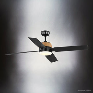 Urban Ambiance - Ceiling Fan - UHP9452 Modern Farmhouse Indoor Ceiling Fan, 15 - 1/2''H x 56