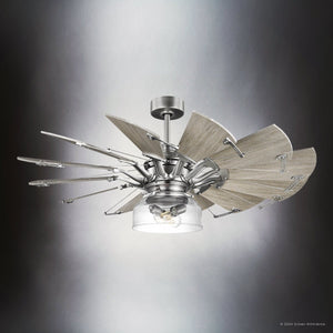 From Urban Ambiance's Saybrook Collection, the UHP9481 Tuscan Indoor Ceiling Fan features a 52