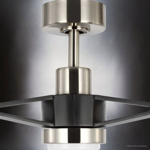 Urban Ambiance - Ceiling Fan - UHP9490 Industrial Indoor Ceiling Fan, 13 - 9/16''H x 60