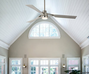 Urban Ambiance - Ceiling Fan - UHP9491 Industrial Indoor Ceiling Fan, 13 - 9/16''H x 60