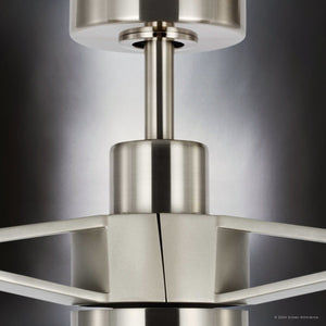 Urban Ambiance - Ceiling Fan - UHP9491 Industrial Indoor Ceiling Fan, 13 - 9/16''H x 60