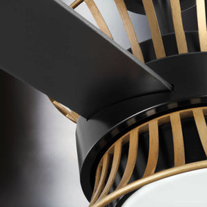 Urban Ambiance - Ceiling Fan - UHP9502 Bohemian Indoor Ceiling Fan, 14 - 3/4''H x 55 - 5/16