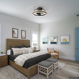 Urban Ambiance - Ceiling Fan - UHP9511 Contemporary Indoor Ceiling Fan, 8 - 3/4''H x 20 - 3/4
