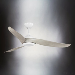 Urban Ambiance - Ceiling Fan - UHP9521 Mid Century Modern Indoor Ceiling Fan, 14 - 1/16''H x 52
