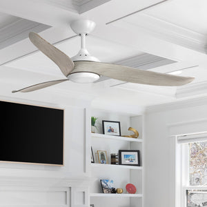 Urban Ambiance - Ceiling Fan - UHP9521 Mid Century Modern Indoor Ceiling Fan, 14 - 1/16''H x 52