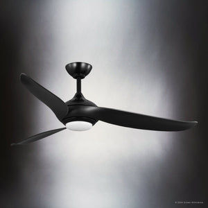 Urban Ambiance - Ceiling Fan - UHP9522 Mid Century Modern Indoor Ceiling Fan, 14 - 1/16''H x 52