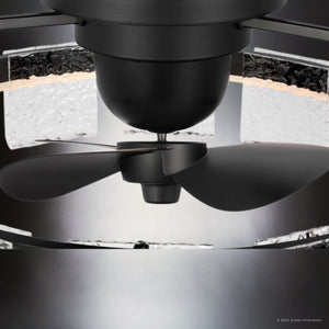 Urban Ambiance - Ceiling Fan - UHP9531 Mediterranean Indoor Ceiling Fan, 9 - 3/4''H x 20