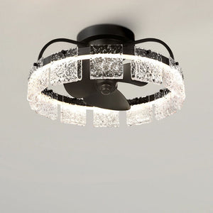 Urban Ambiance - Ceiling Fan - UHP9531 Mediterranean Indoor Ceiling Fan, 9 - 3/4''H x 20
