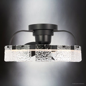 Urban Ambiance - Ceiling Fan - UHP9531 Mediterranean Indoor Ceiling Fan, 9 - 3/4''H x 20