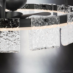 Urban Ambiance - Ceiling Fan - UHP9531 Mediterranean Indoor Ceiling Fan, 9 - 3/4''H x 20