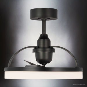 Urban Ambiance - Ceiling Fan - UHP9541 Glam Indoor Ceiling Fan, 8''H x 19 - 3/4