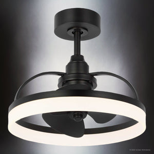 Urban Ambiance - Ceiling Fan - UHP9541 Glam Indoor Ceiling Fan, 8''H x 19 - 3/4
