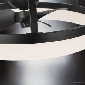 Urban Ambiance - Ceiling Fan - UHP9541 Glam Indoor Ceiling Fan, 8''H x 19 - 3/4