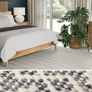 Urban Ambiance - UJR0150 Luxury Hand-Woven Natural Low-Pile Rug -