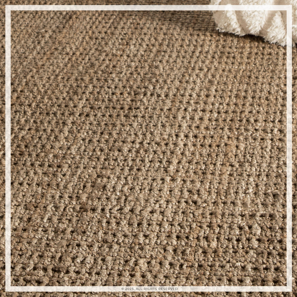 UJR0160 Luxury Hand-Woven Natural High-Pile Rug – Urban Ambiance