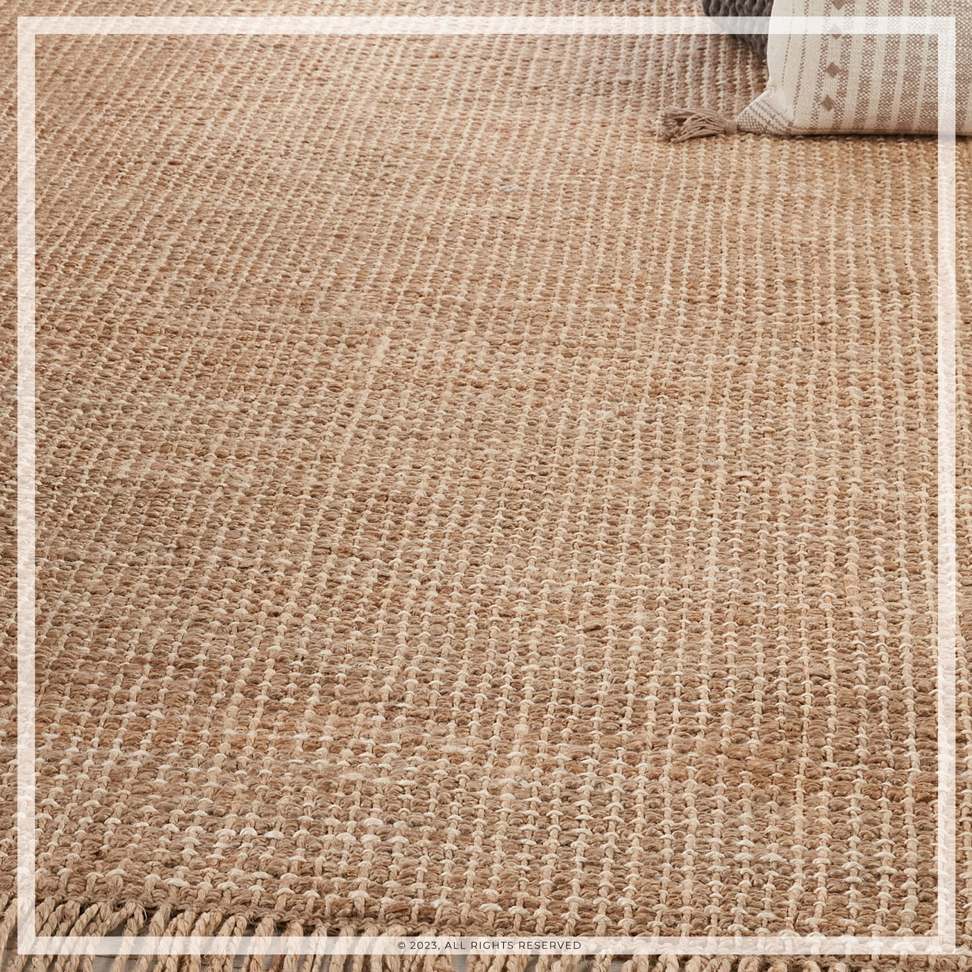 UJR0161 Luxury Hand-Woven Natural High-Pile Rug – Urban Ambiance