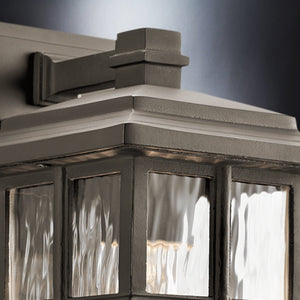 Urban Ambiance - Wall Sconce - UKC10001 Craftsman Outdoor Wall Sconce, 12''H x 6.5''W x 7.5''Dep, Olde Bronze Finish, Lyndale Collection - 