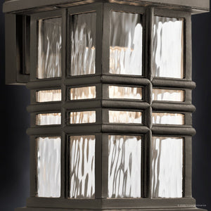 Urban Ambiance - Wall Sconce - UKC10001 Craftsman Outdoor Wall Sconce, 12''H x 6.5''W x 7.5''Dep, Olde Bronze Finish, Lyndale Collection - 