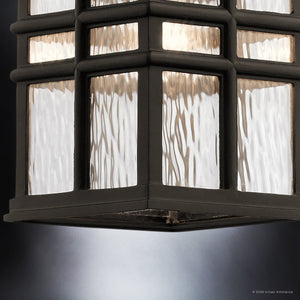 Urban Ambiance - Pendant - UKC10013 Craftsman Outdoor Pendant, 18''H x 9.5''W x 9.5''Dep, Olde Bronze Finish, Lyndale Collection - 