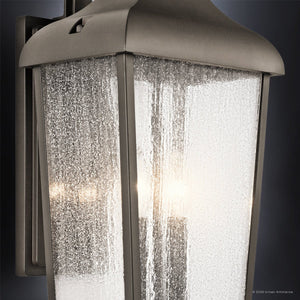 Urban Ambiance - Wall Sconce - UKC10025 Rustic Outdoor Wall Sconce, 21.5''H x 10''W x 9.5''Dep, Olde Bronze Finish, Norwyn Collection - 