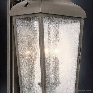 Urban Ambiance - Wall Sconce - UKC10027 Rustic Outdoor Wall Sconce, 31''H x 12''W x 11.25''Dep, Olde Bronze Finish, Norwyn Collection - 