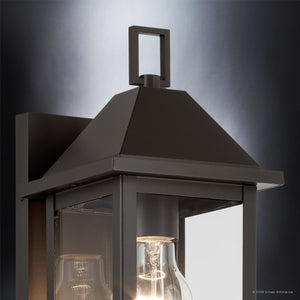Urban Ambiance - Wall Sconce - UKC10052 Farmhouse Outdoor Wall Sconce, 14''H x 5.75''W x 7''Dep, Olde Bronze Finish, Colwyn Collection - 
