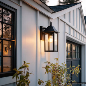 Urban Ambiance - Wall Sconce - UKC10052 Farmhouse Outdoor Wall Sconce, 14''H x 5.75''W x 7''Dep, Olde Bronze Finish, Colwyn Collection - 